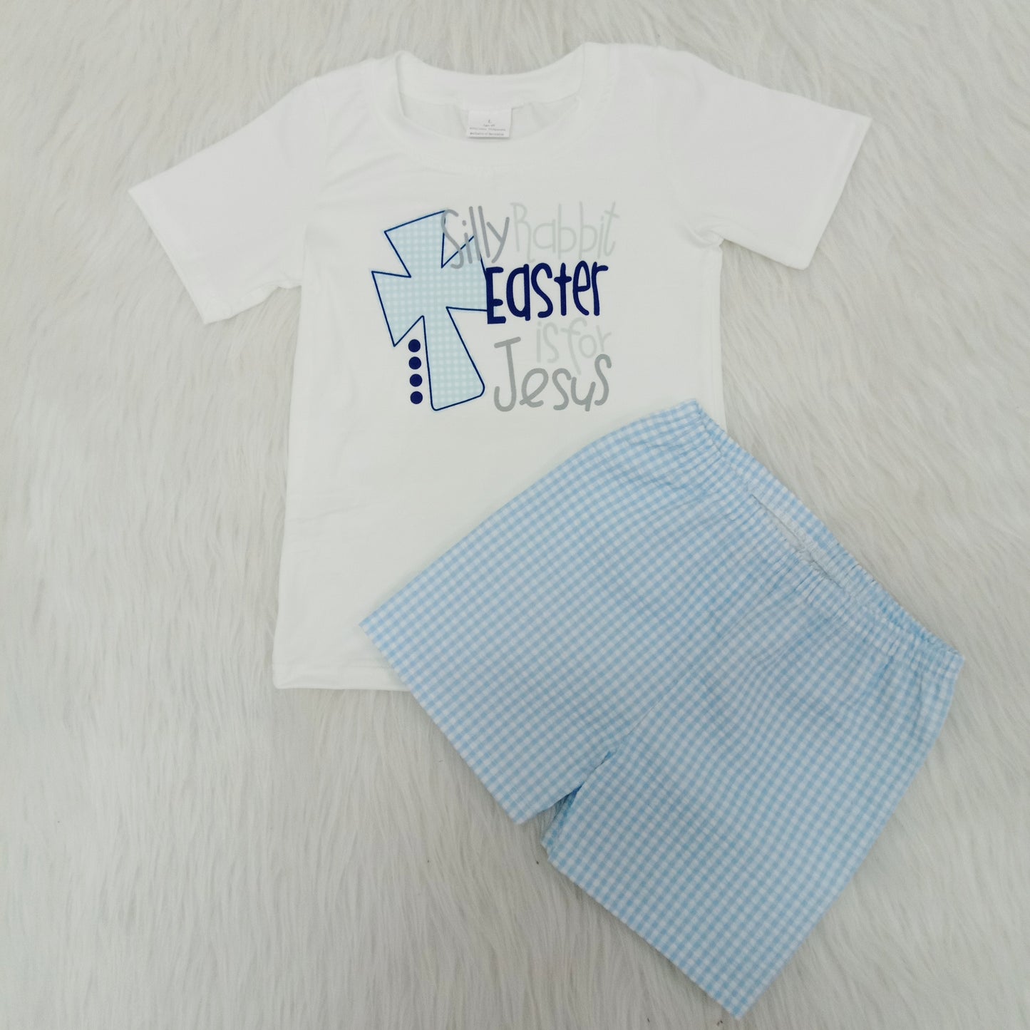 Easter set Boy set summer short sleeve