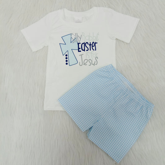 Easter set Boy set summer short sleeve