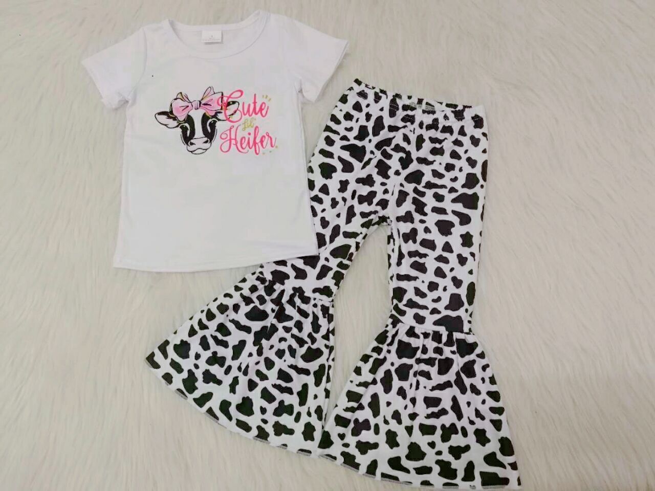 cow Leopard girl outfits
