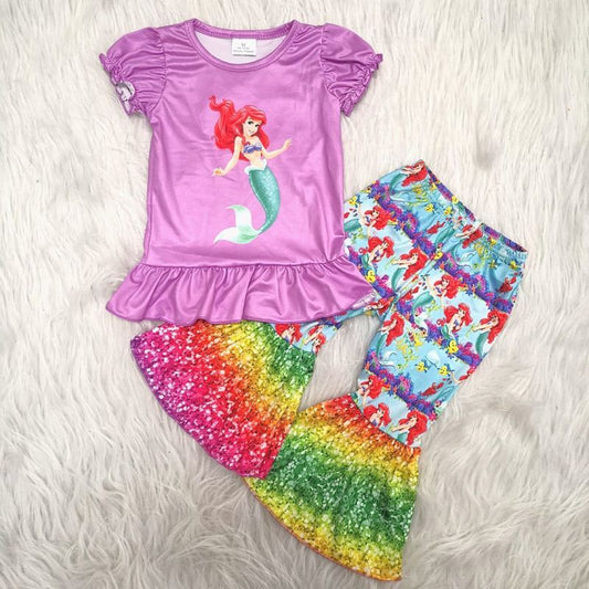 Purple Mermaid Boutique girl outfits