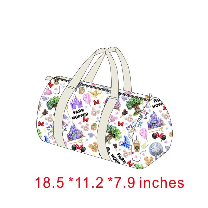 CARTOON CASTLE DUFFLE BACK