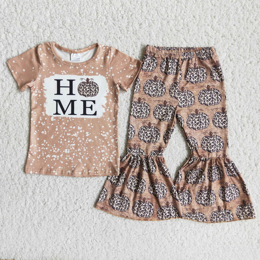 new design H me pumpkin Boutique set