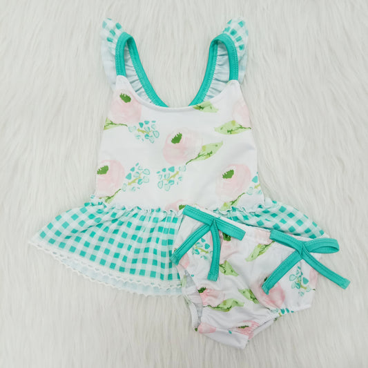flowers girls summer Swimsuit