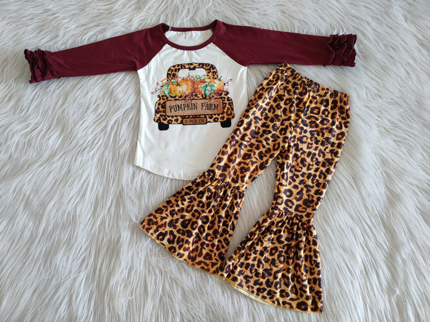 Halloween Boutique pumpkin car bell outfits