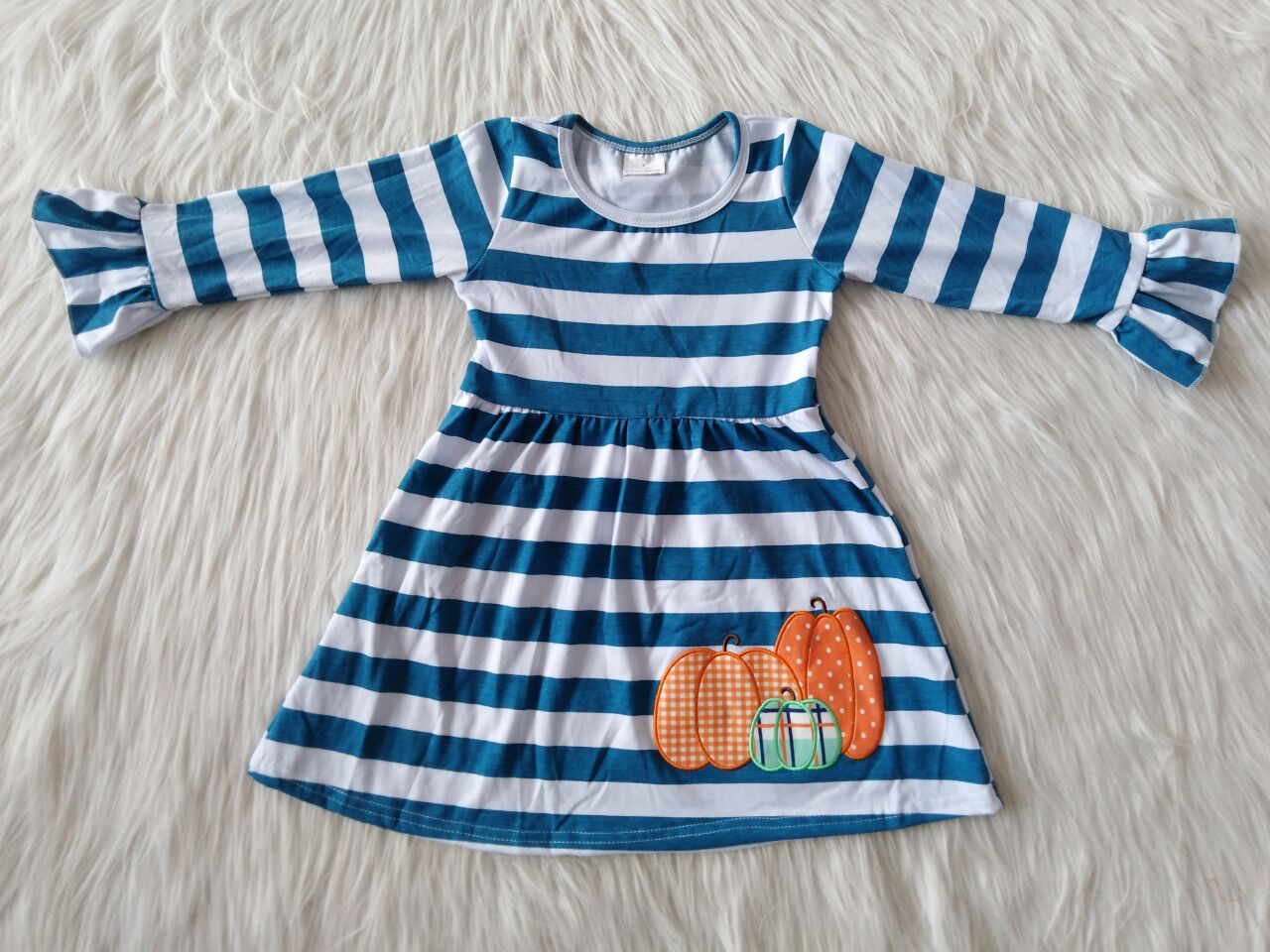 Halloween pumpkin boutique girl skirt