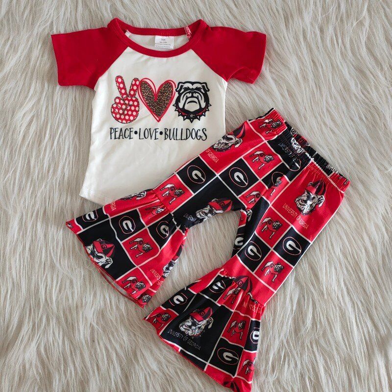 red love girl suit