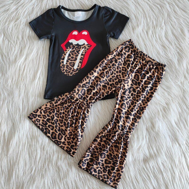 Black leopard girl outfits
