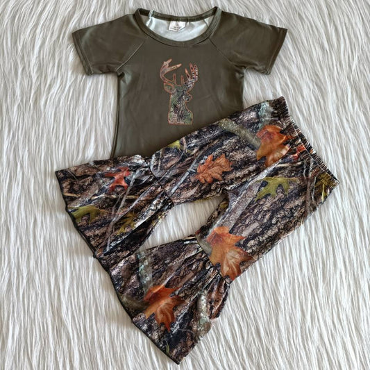Boutique Deer Camo Outfit girls outfits