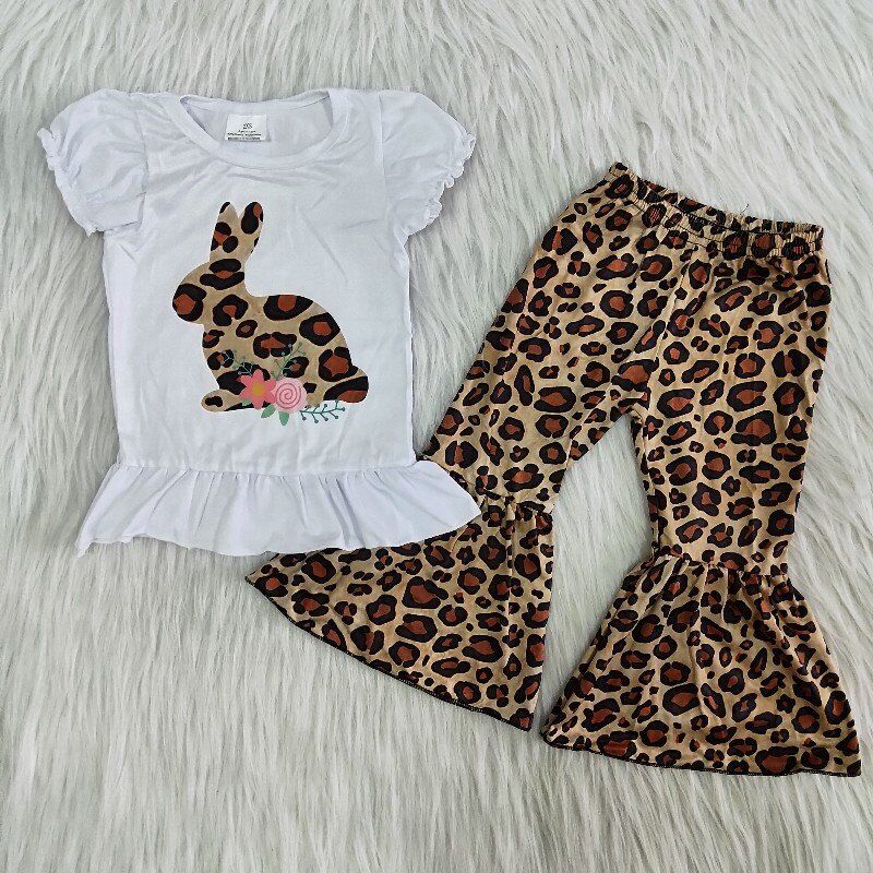 Easter leopard bunny Boutique outfits