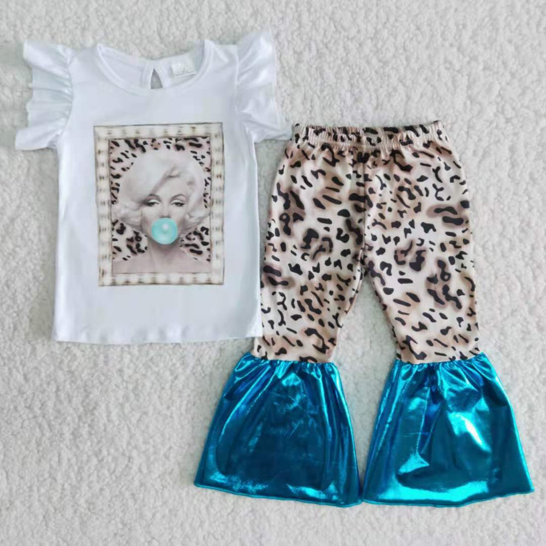Leopard woman Girl Boutique outfits