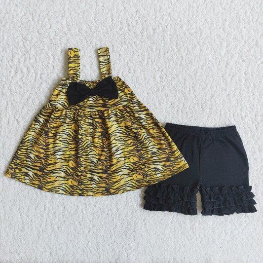 leopard with bow summer set