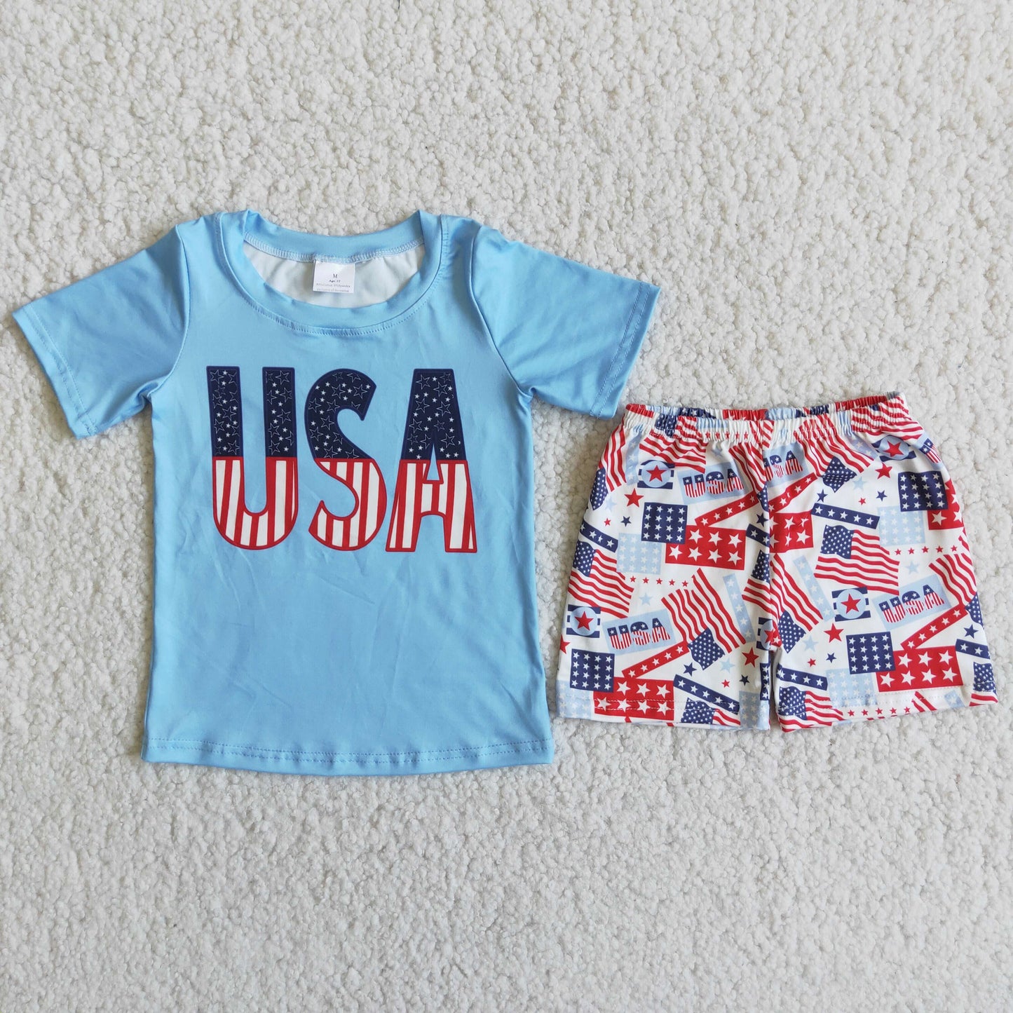July 4 Cartoon boy suit