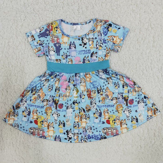Cartoon character big skirt Boutique girls