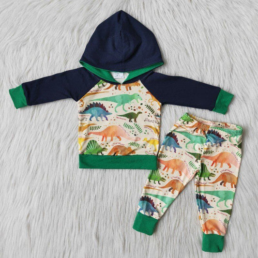 Cute little dinosaur boy Jogger Outfit