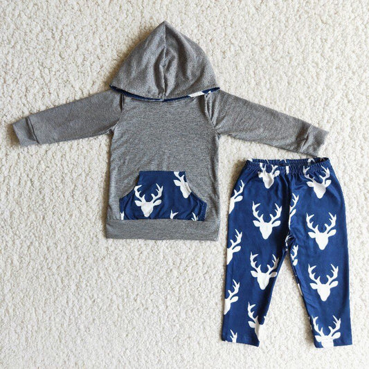 Christmas gray boy boy Jogger Outfit