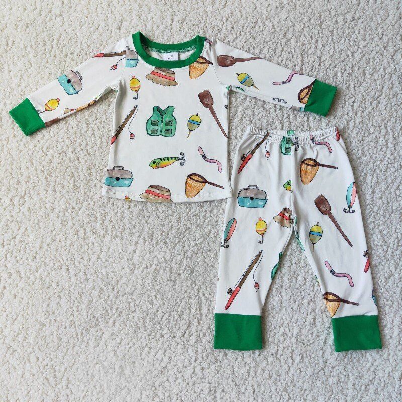green girls Boutique Pajamas