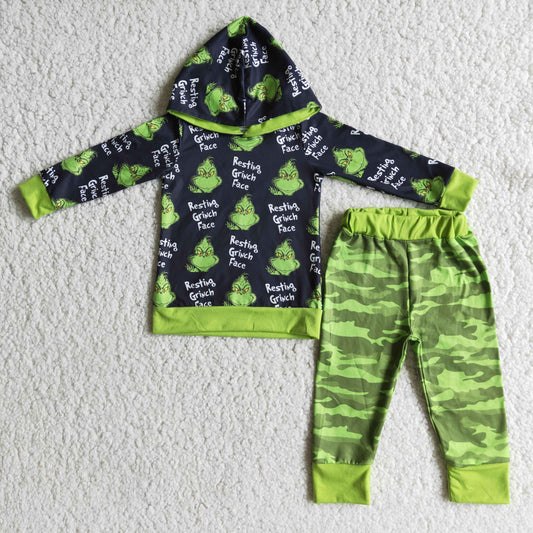 Christmas suit boy Jogger Outfit