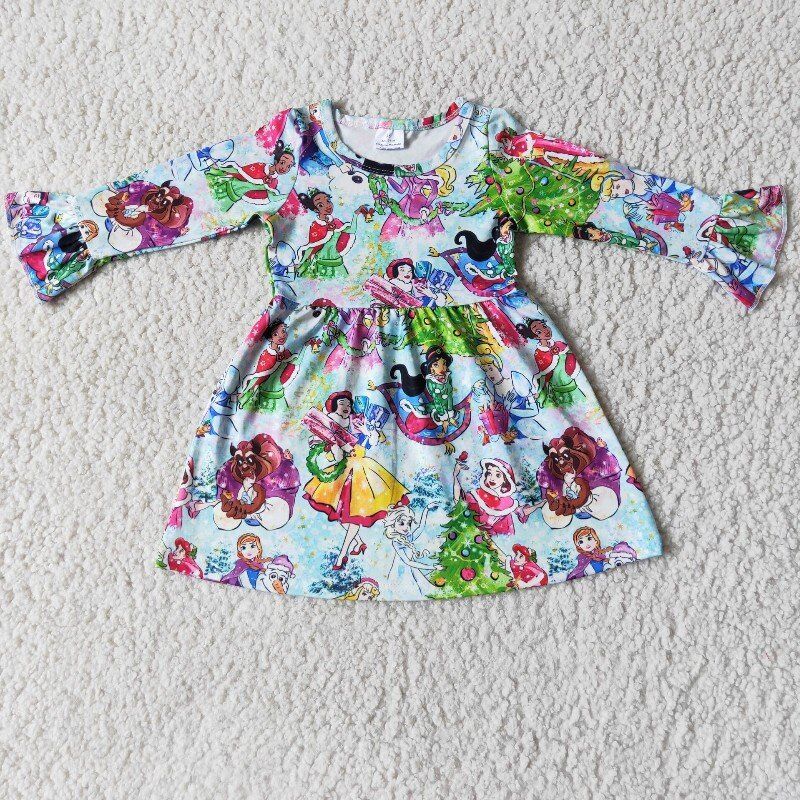 Christmas boutique girl big skirt