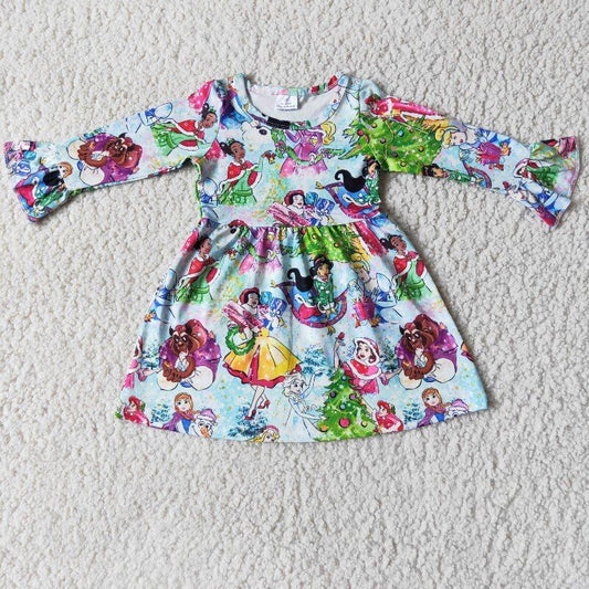 Christmas boutique girl big skirt