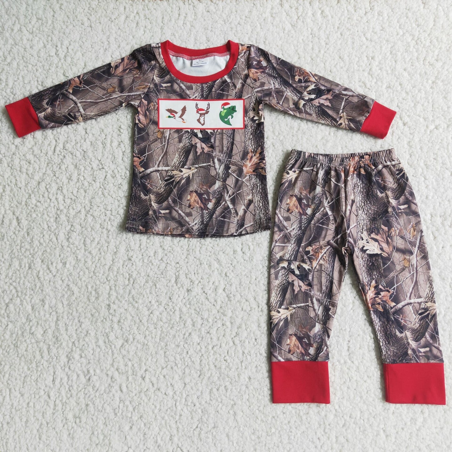 boy camo pajamas