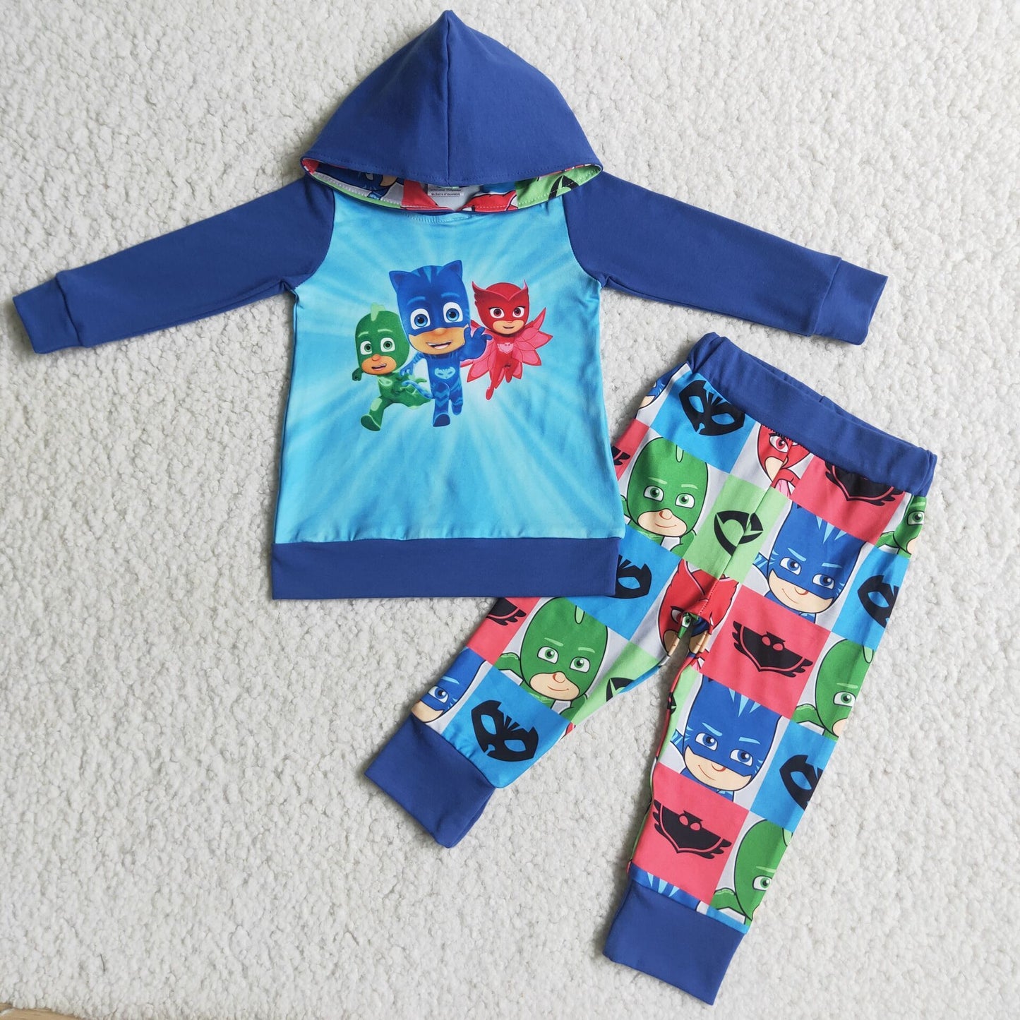 Blue Jogger Outfit