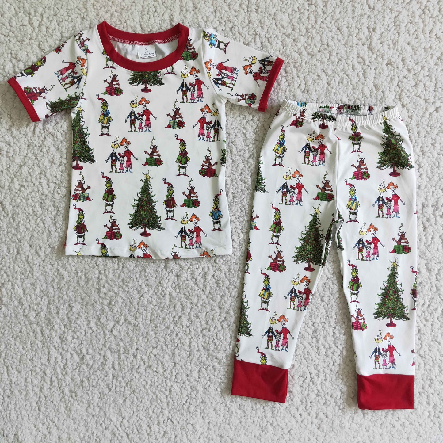 Christmas girls pajamas