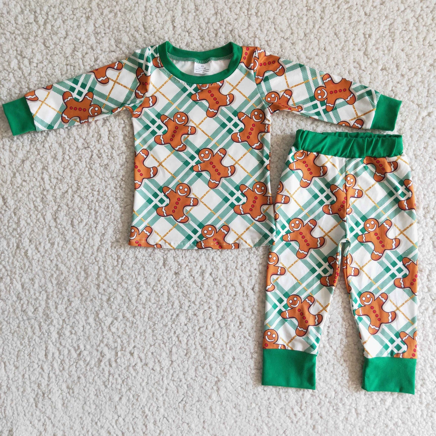 Christmas ginger boy pajamas