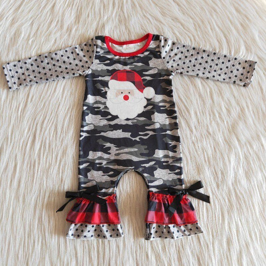 Christmas girls romper
