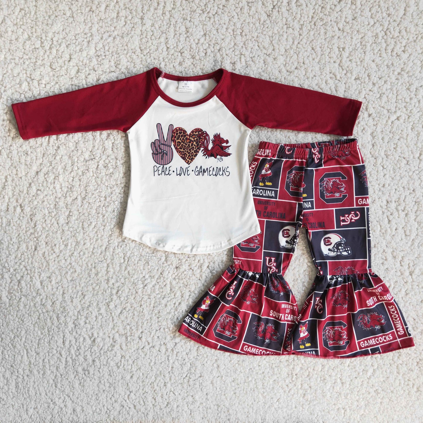 PEACE LOVE GAMECDCKS girl outfits