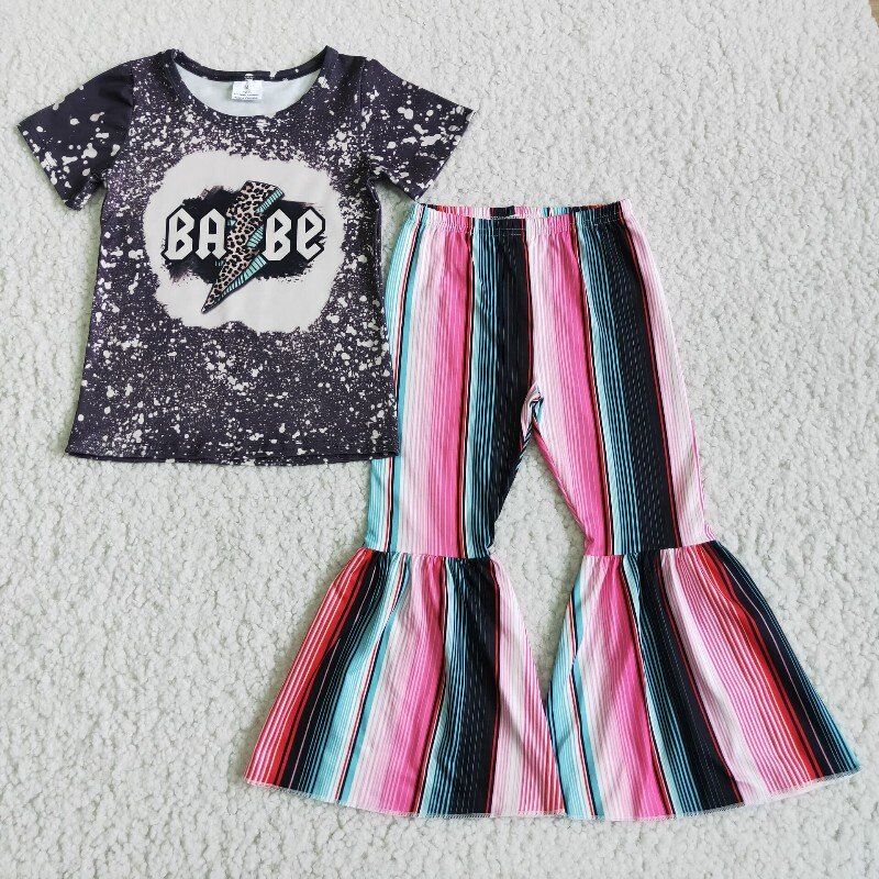 stripe BABE Boutique girl outfits