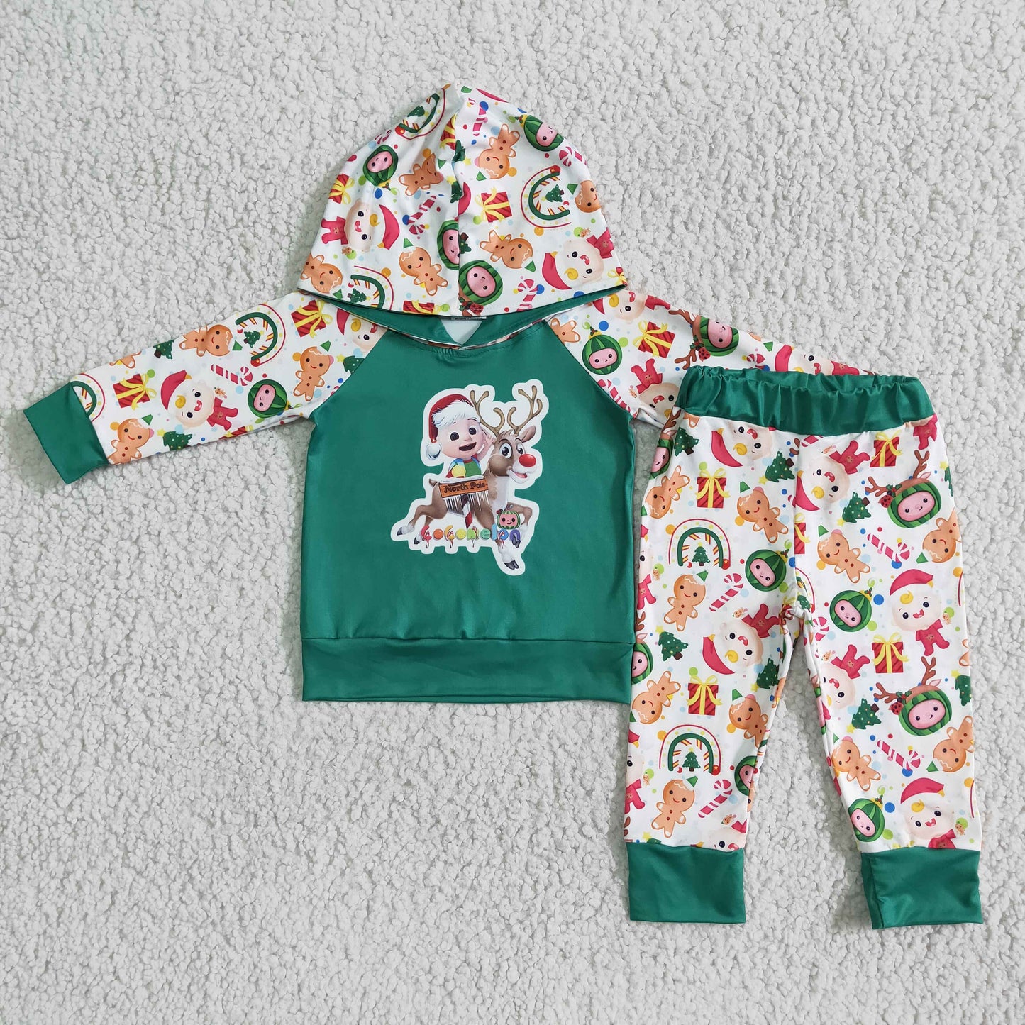 Christmas Cartoon Jogger Outfit