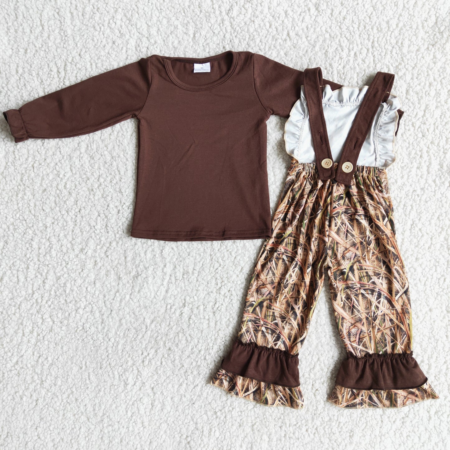 camo kids overall outfits