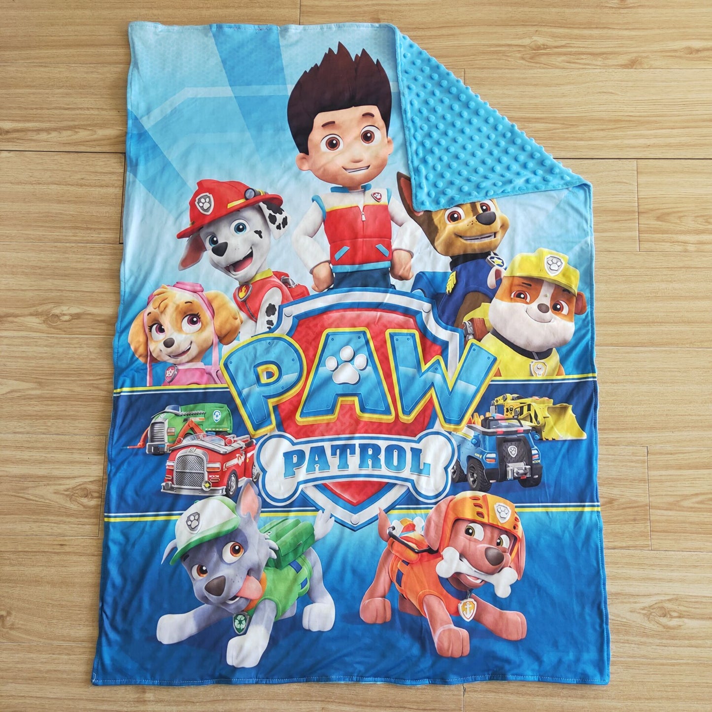 Cartoon blue  Kids’ Blankets