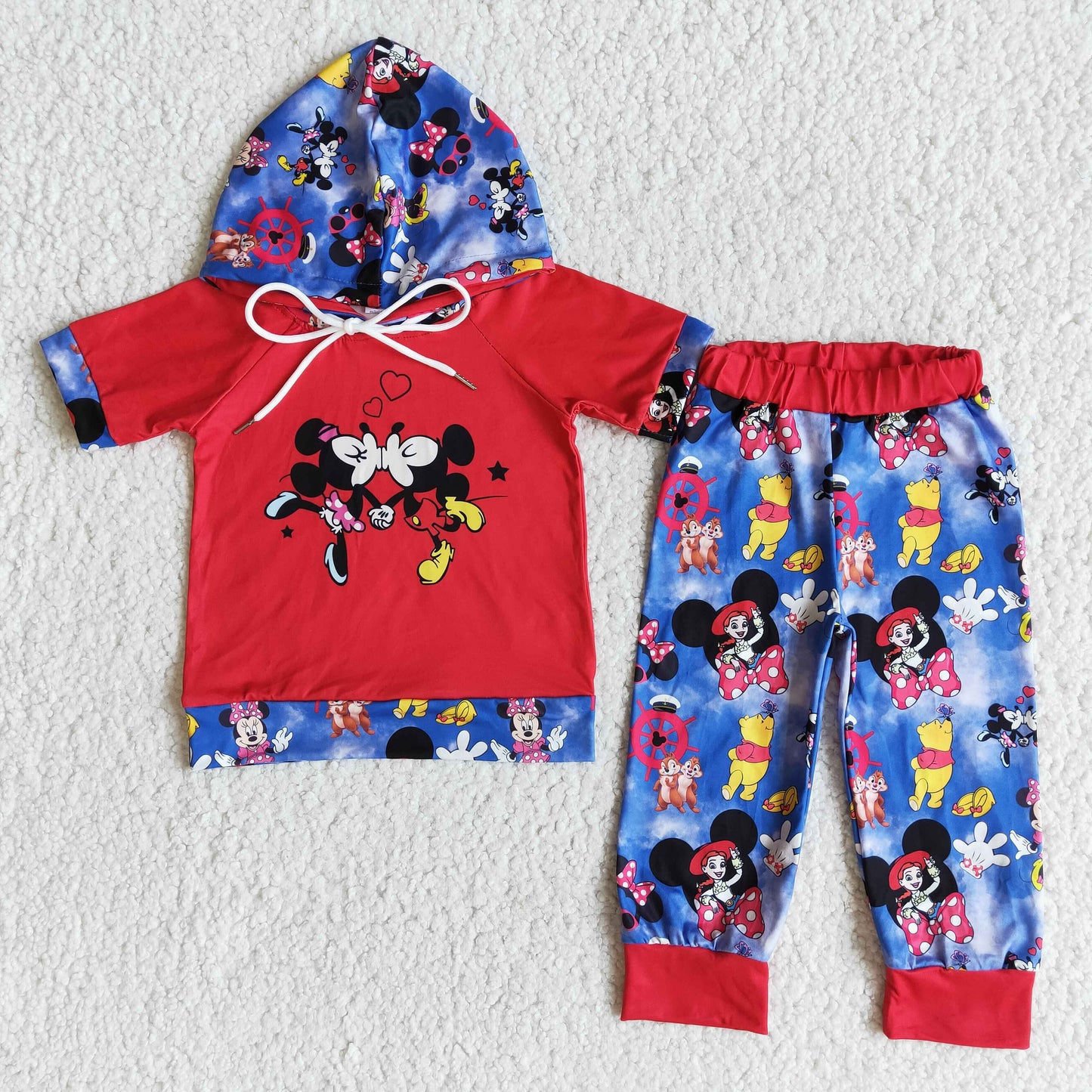 Valentine's day Mickey Short sleeve