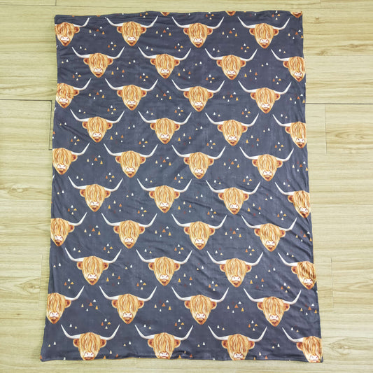 Cow head Blanket