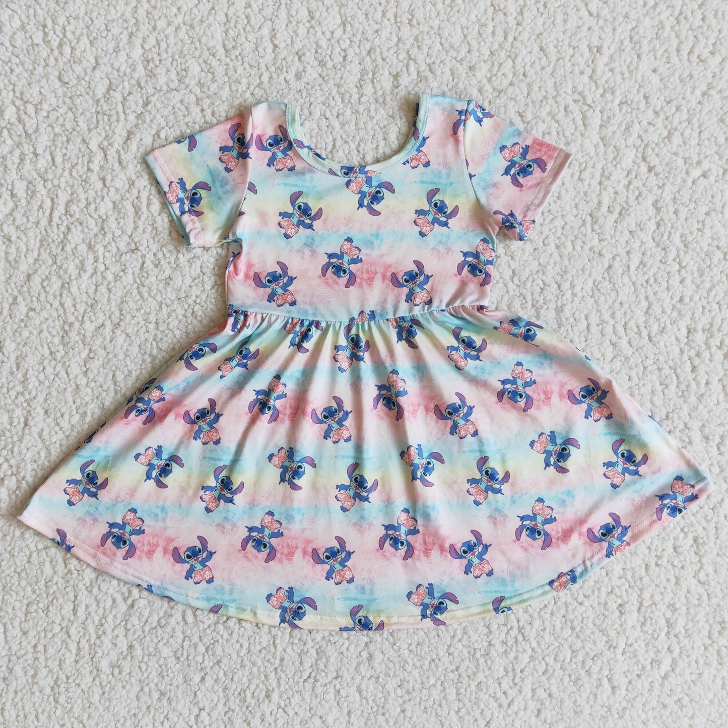 Cartoon cute set big dress