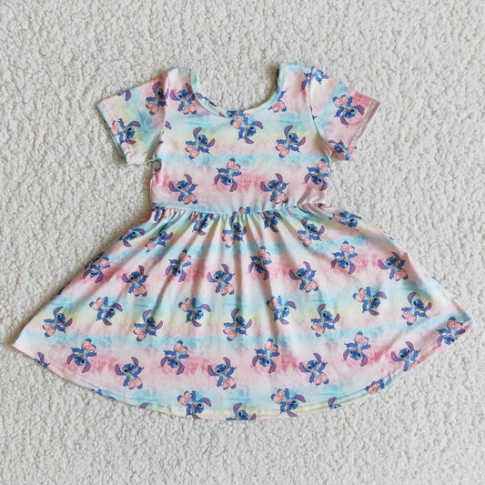 Cartoon cute set big dress