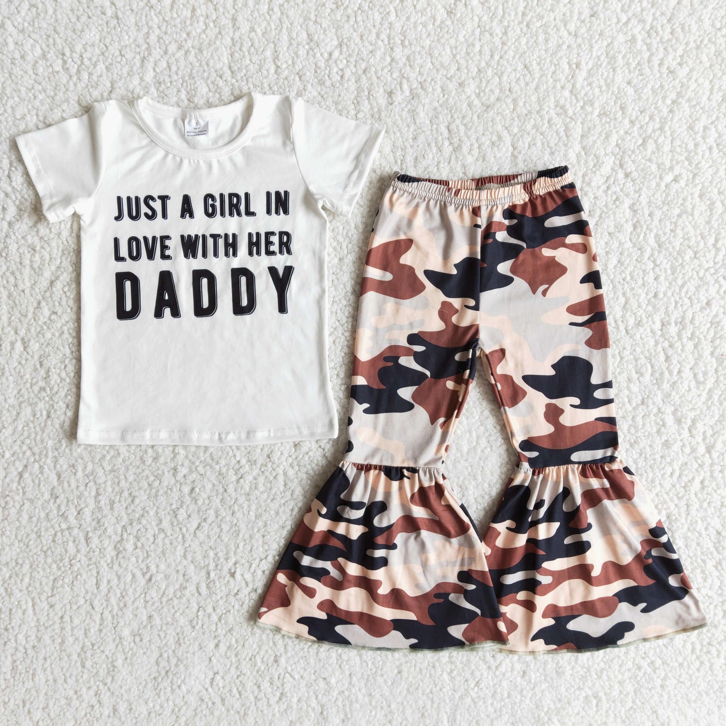 DADDY'S camo girl outfitsE8-20