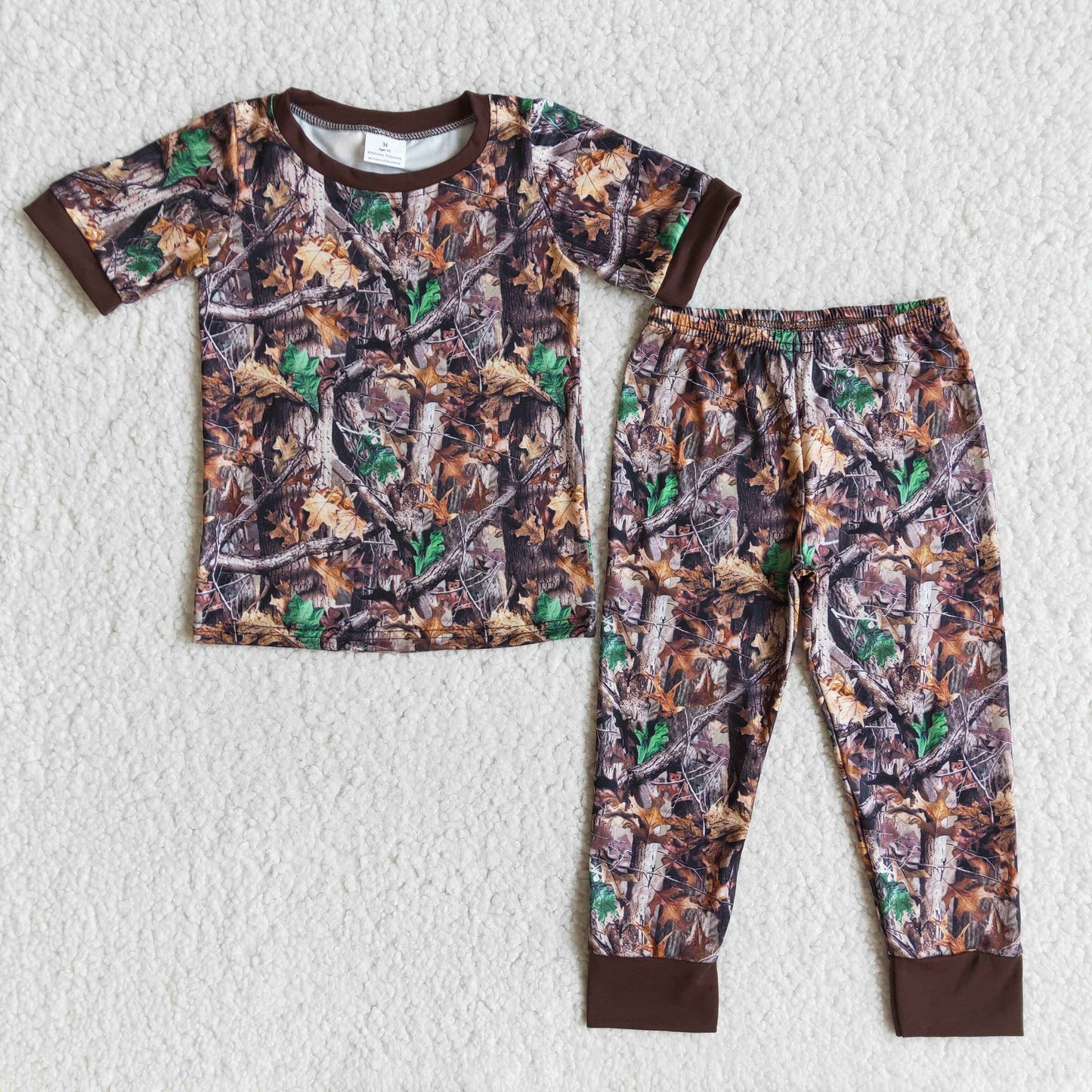 camo short pajamas
