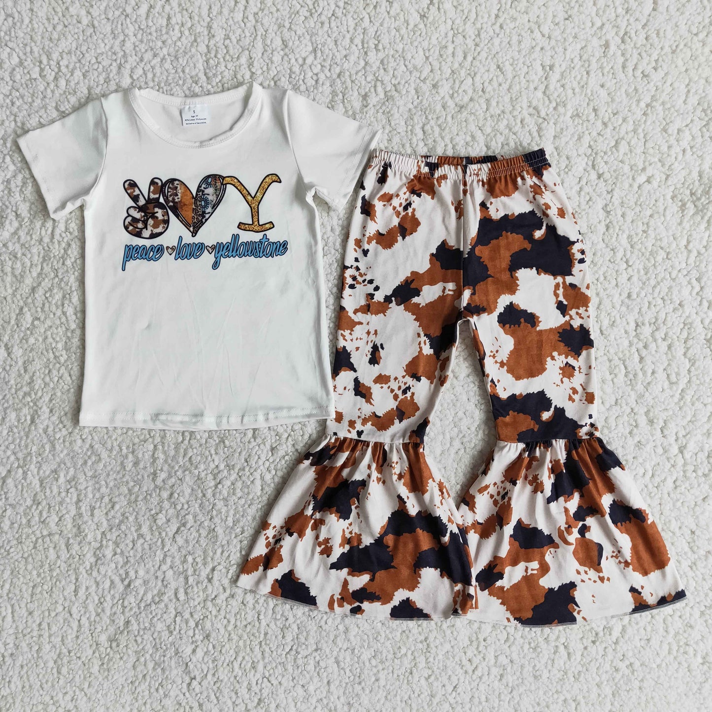cow bell pants girl outfits