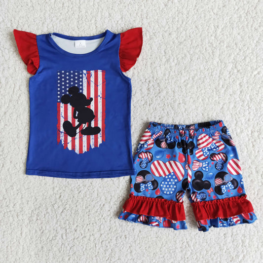 July 4 girls suit