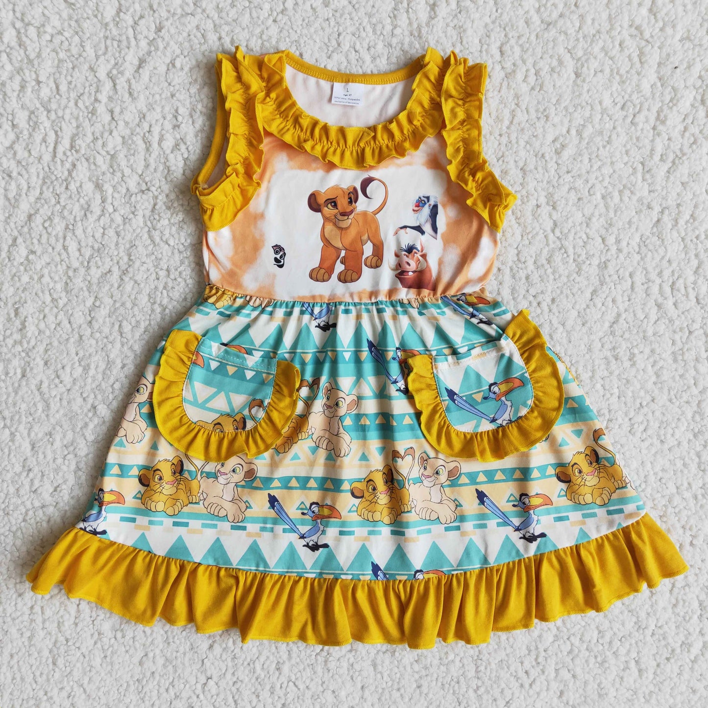 lion girl dress