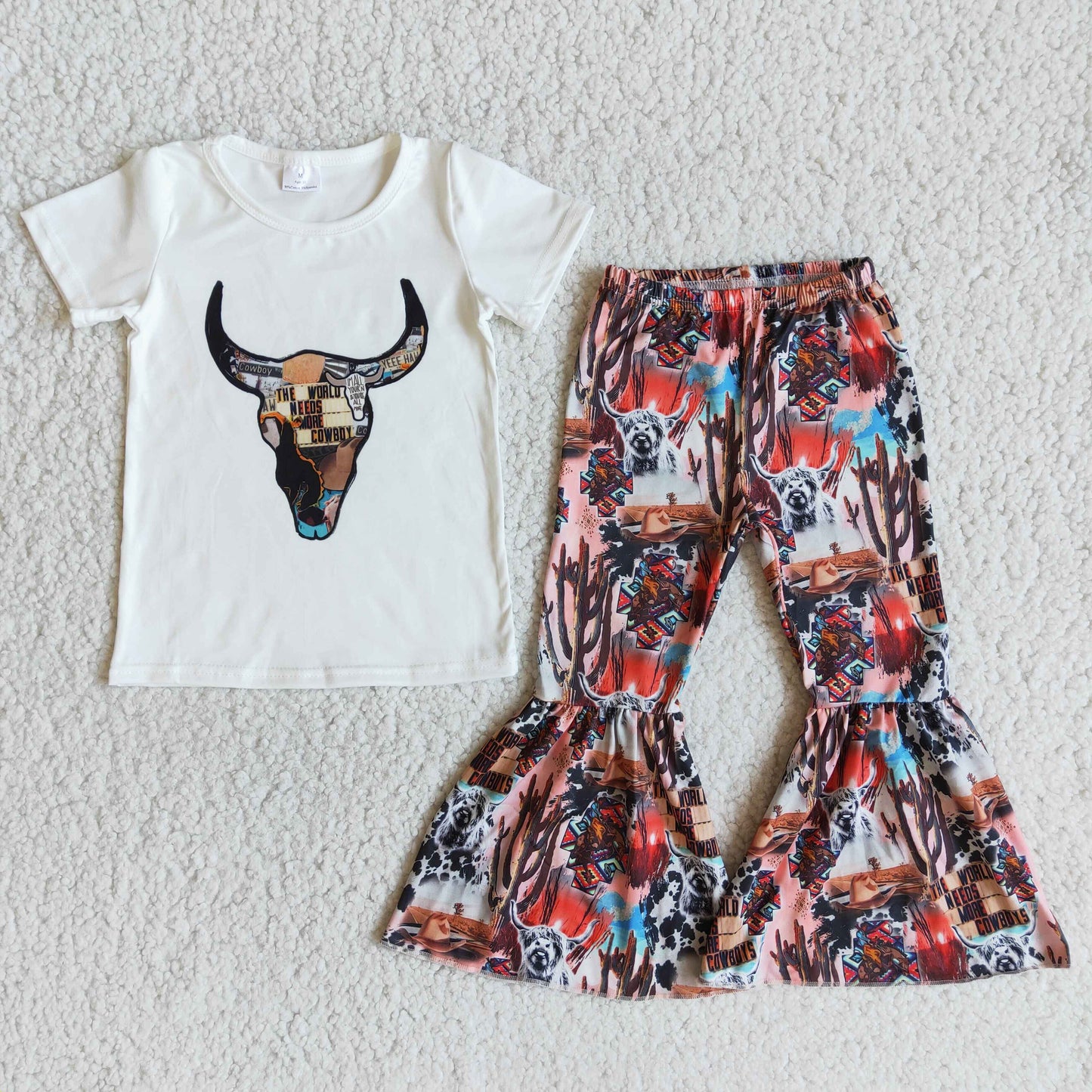 cowboy bell pants girl outfits
