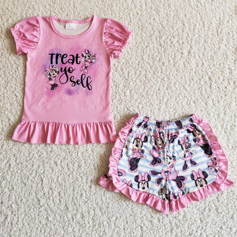 pink Cartoon summer set