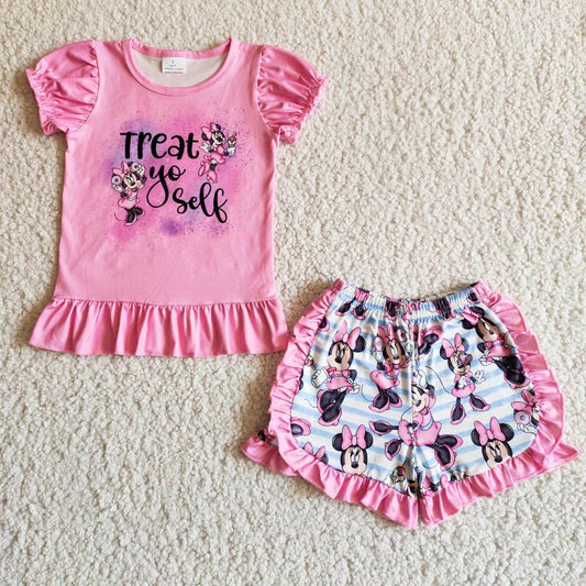 pink Cartoon summer set
