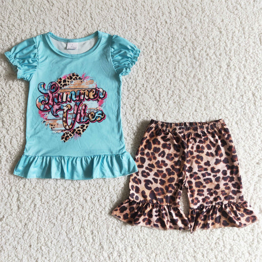 blue Leopard summer set