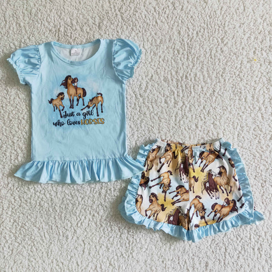 blue horse summer set