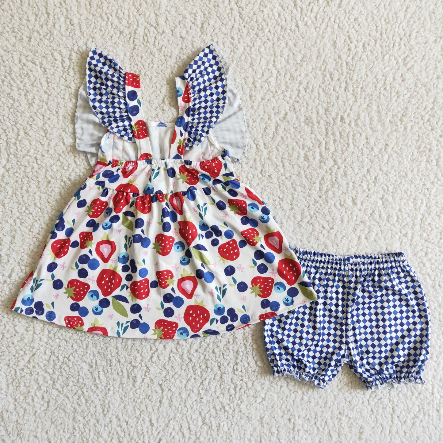 Strawberry short summer set