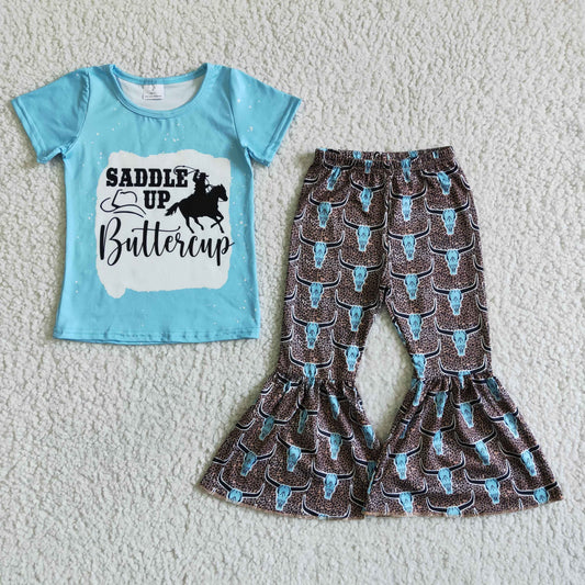 Blue cowboys Boutique girl outfits