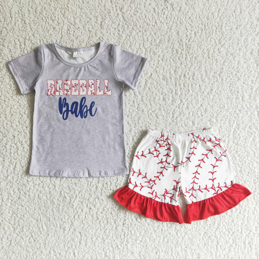 Baseball girls summer set